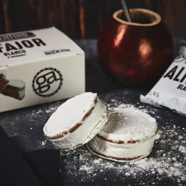 Alfajor Gusto Argentino Caja Blanco X6