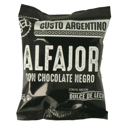 Alfajor Gusto Argentino Caja Negro x6