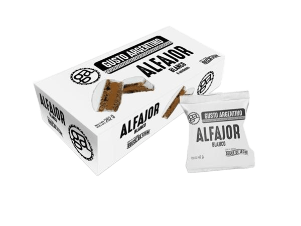 Alfajor Gusto Argentino Caja Blanco X6